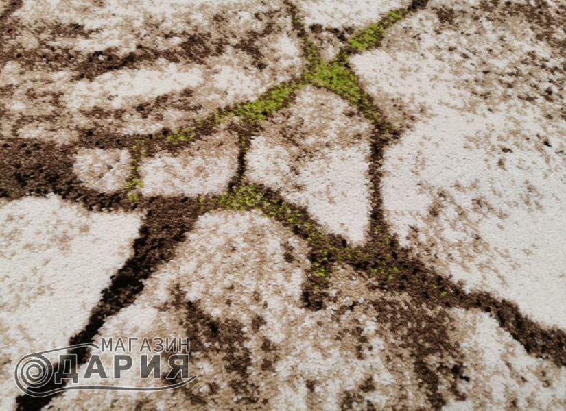 Тъкан килим MAGNOLIA 563 cream/green